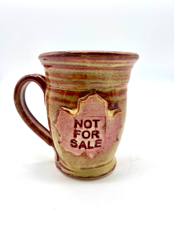 "Not For Sale" Mug, Brown