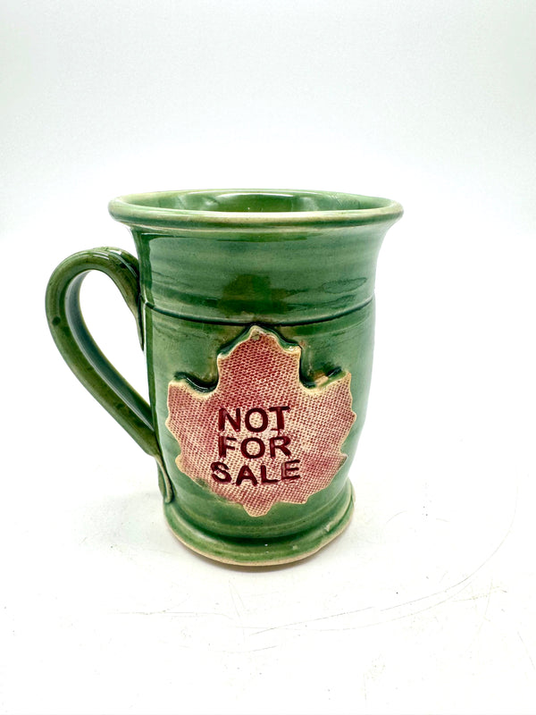 "Not For Sale" Mug, Green