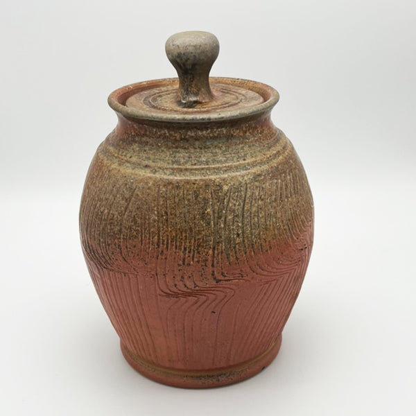 Wood Fired Cover Jar