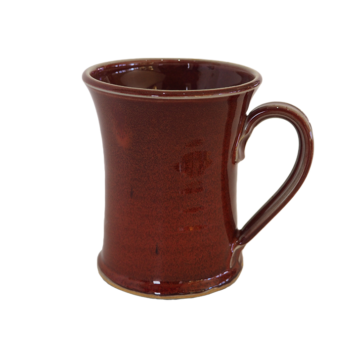 Beer Stein Tankard Mug Stoneware Pottery, Ruby, 14 oz (414 mL)