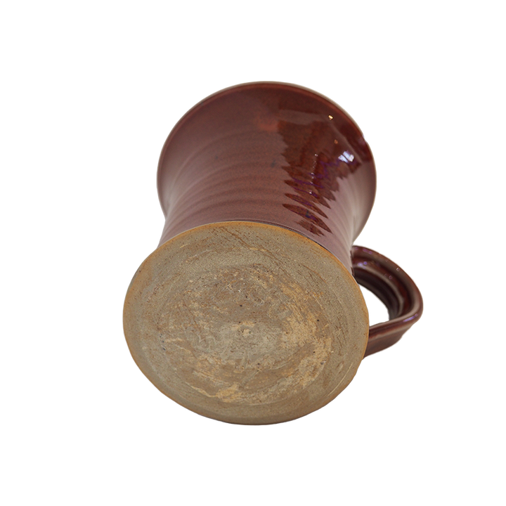 Beer Stein Tankard Mug Stoneware Pottery, Ruby, 14 oz (414 mL)