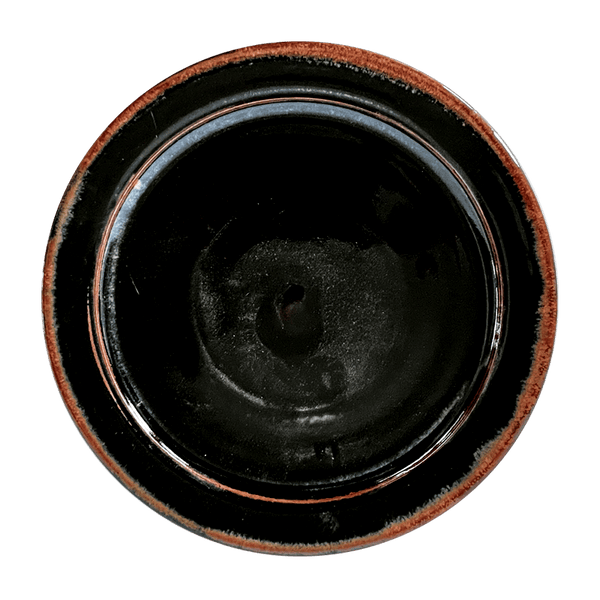 Dinner Plate Stoneware Pottery, Onyx